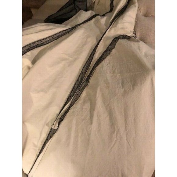 NWT $3100 BROCK COLLECTION DRAMATIC PETUNIA  BLACK LACE TRUMPET SKIRT US SIZE 2 - Picture 8 of 8